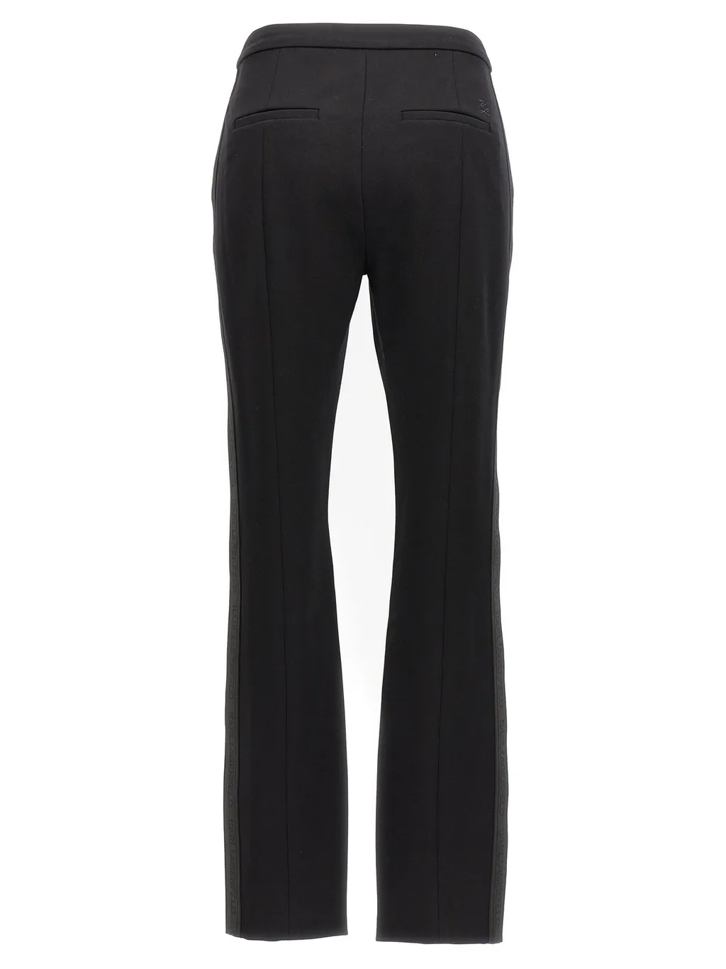 High-Waisted Flared Trousers