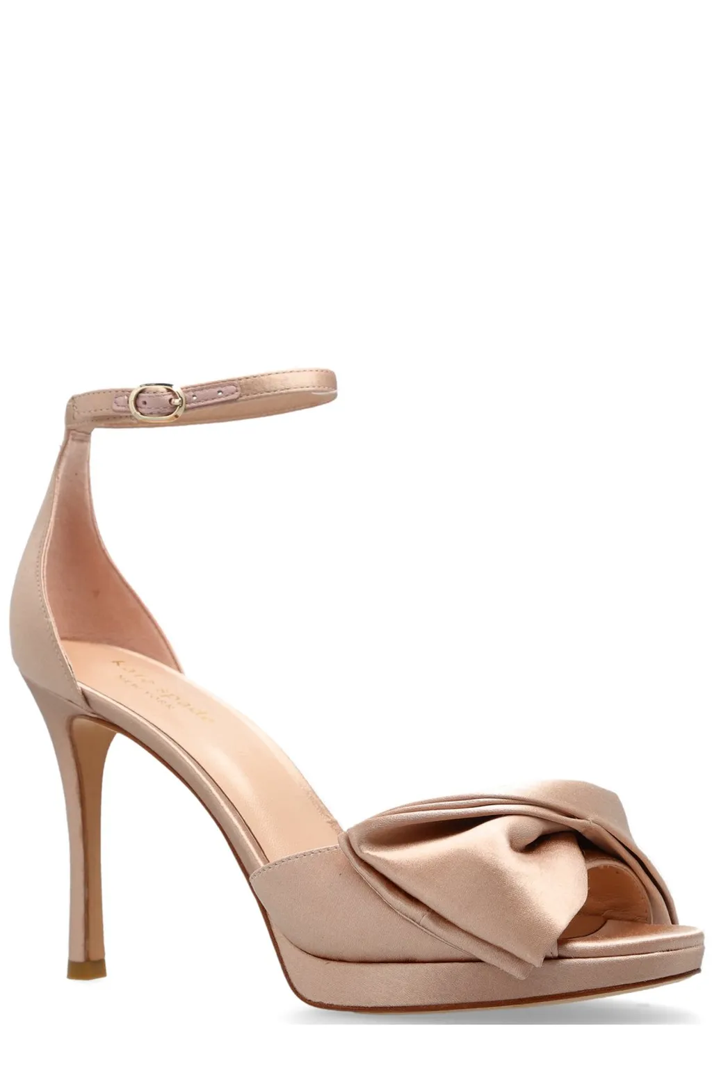 Platform Sandals With Bow