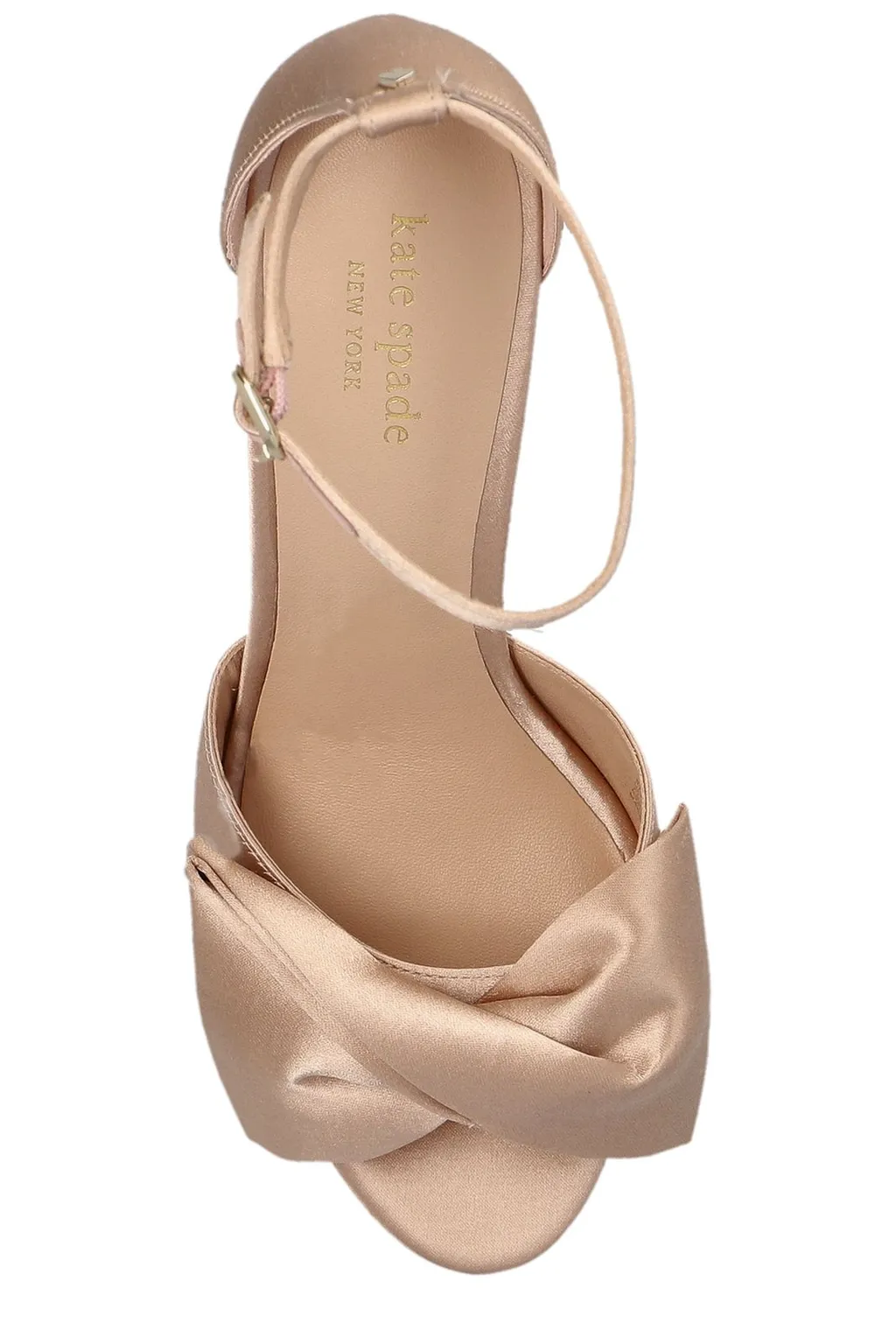 Platform Sandals With Bow
