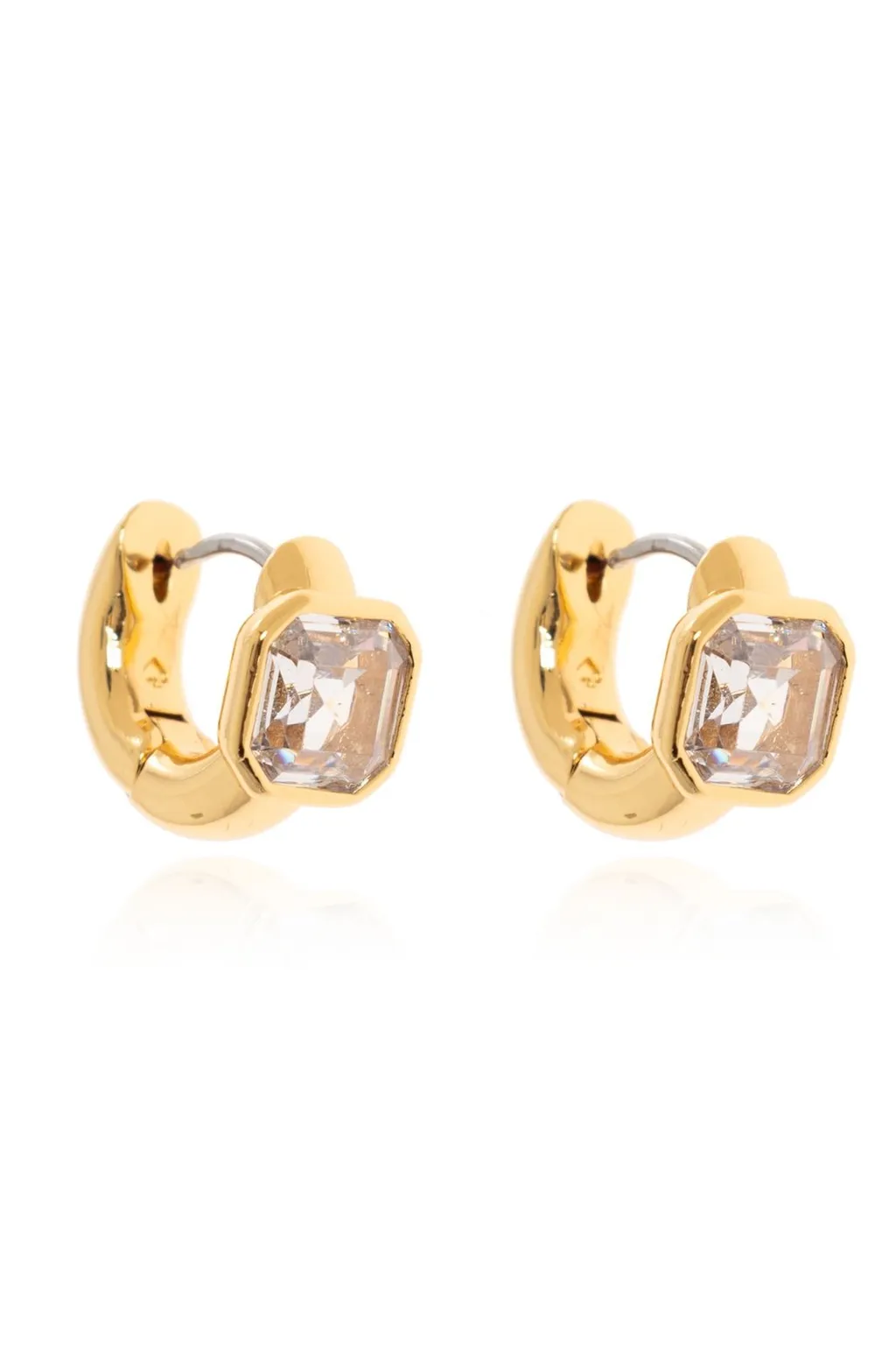 Hoop Earrings With Crystal