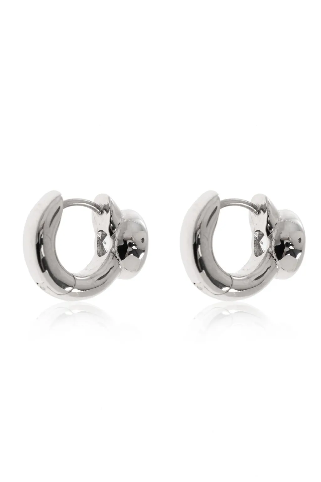 Hoop Earrings With Crystal