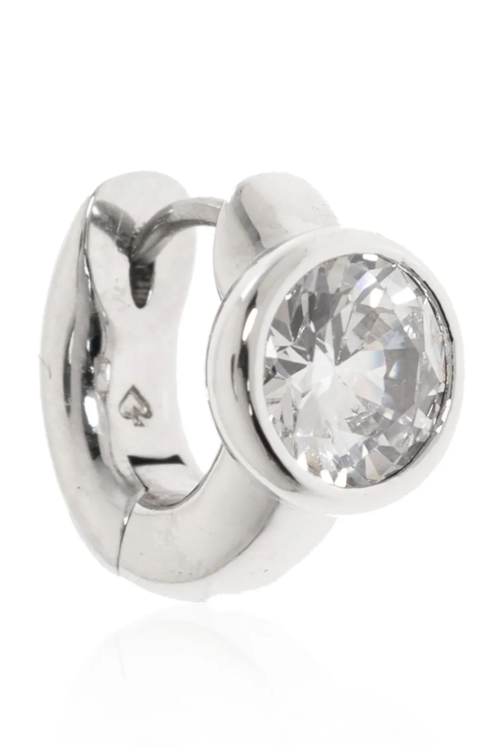 Hoop Earrings With Crystal