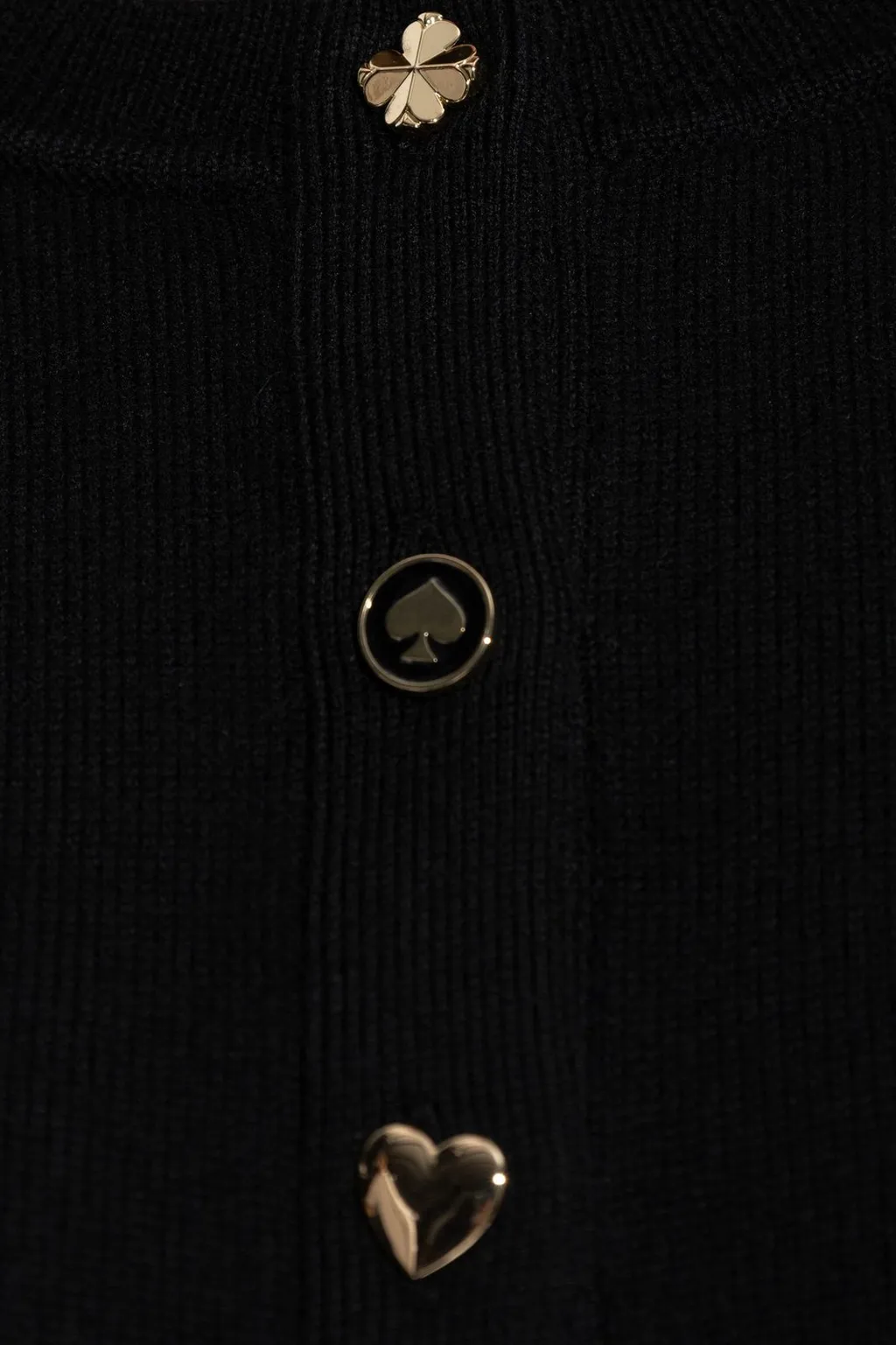 Cardigan With Embellished Buttons