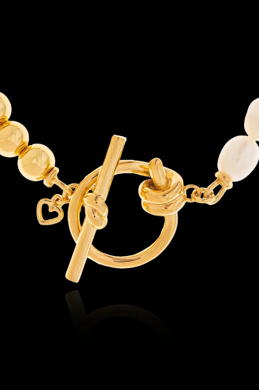 Beaded Bracelet With Toggle Clasp