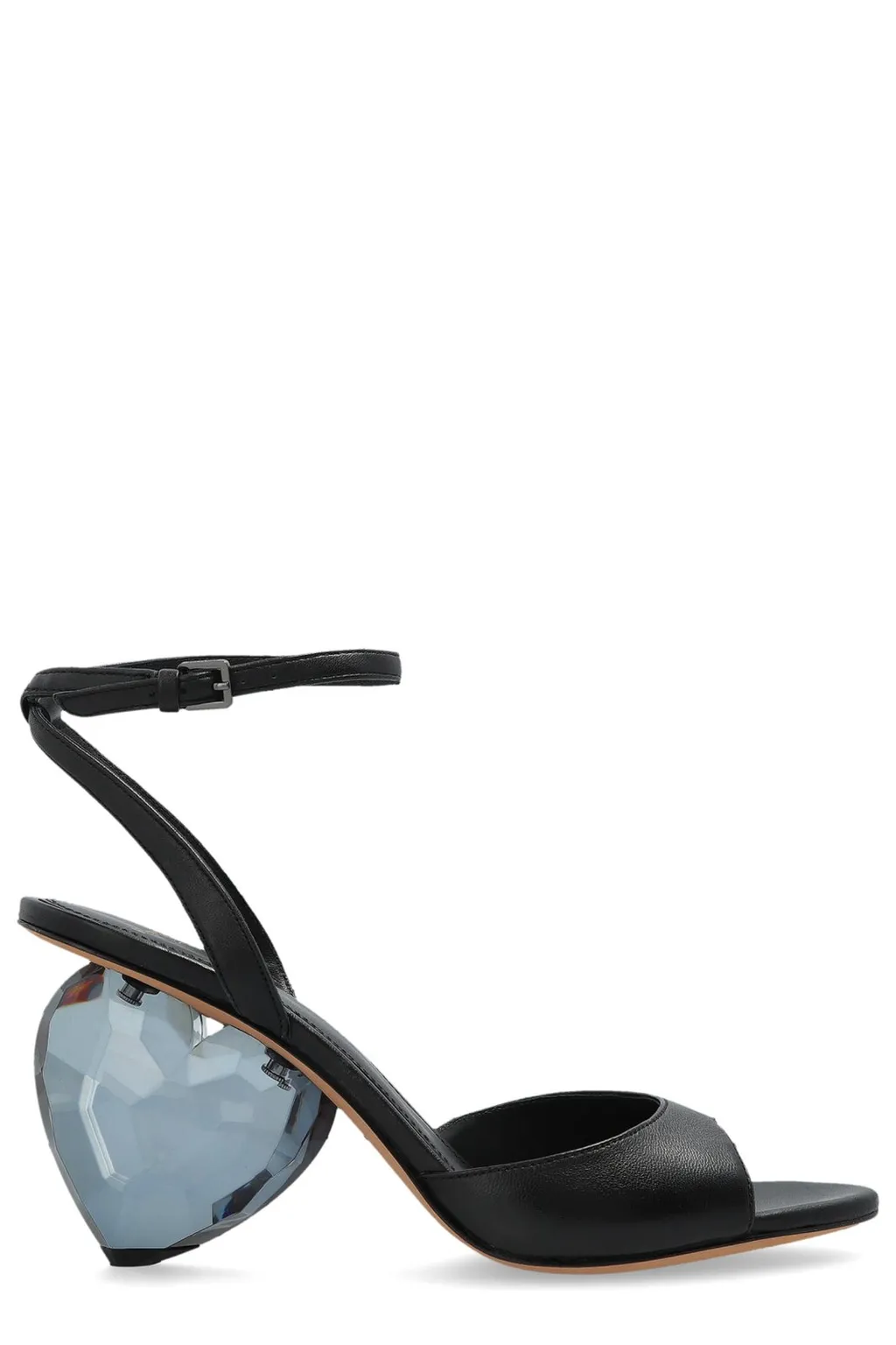 Sandals With Heart-Shaped Heel