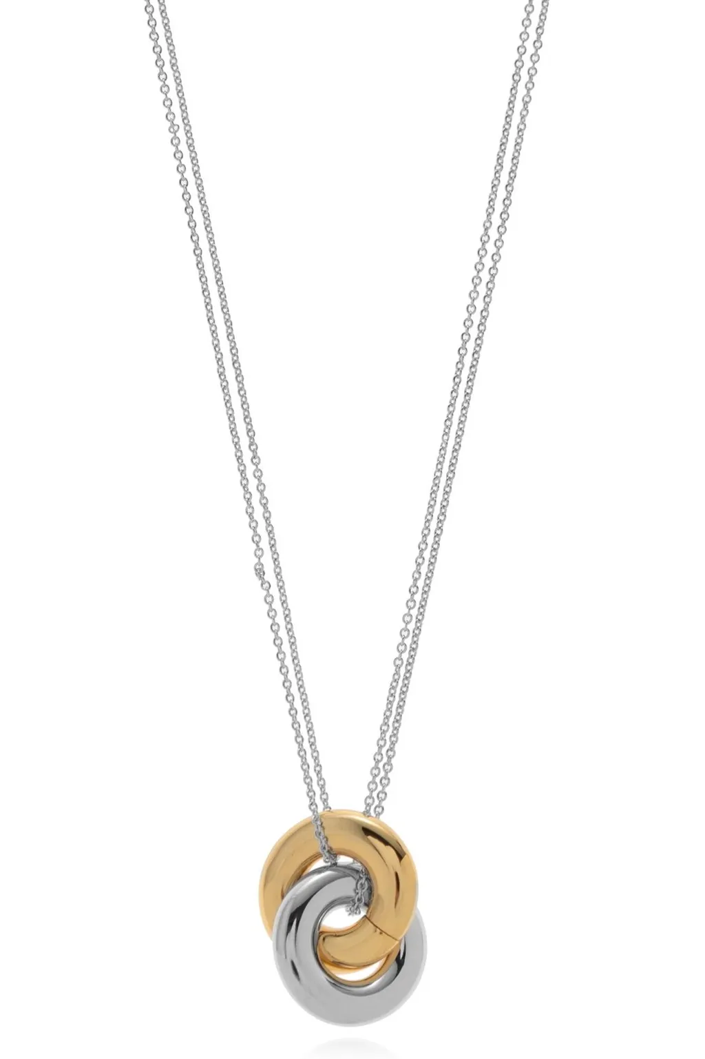 Interlocking Ring Necklace