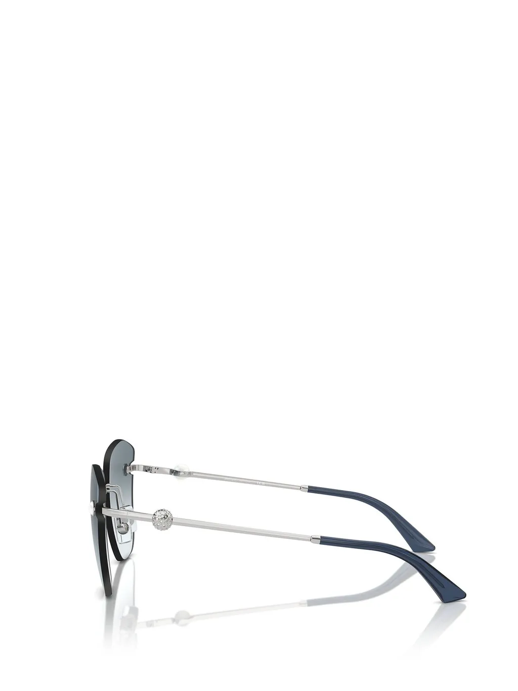 Rimless Cat Eye Sunglasses