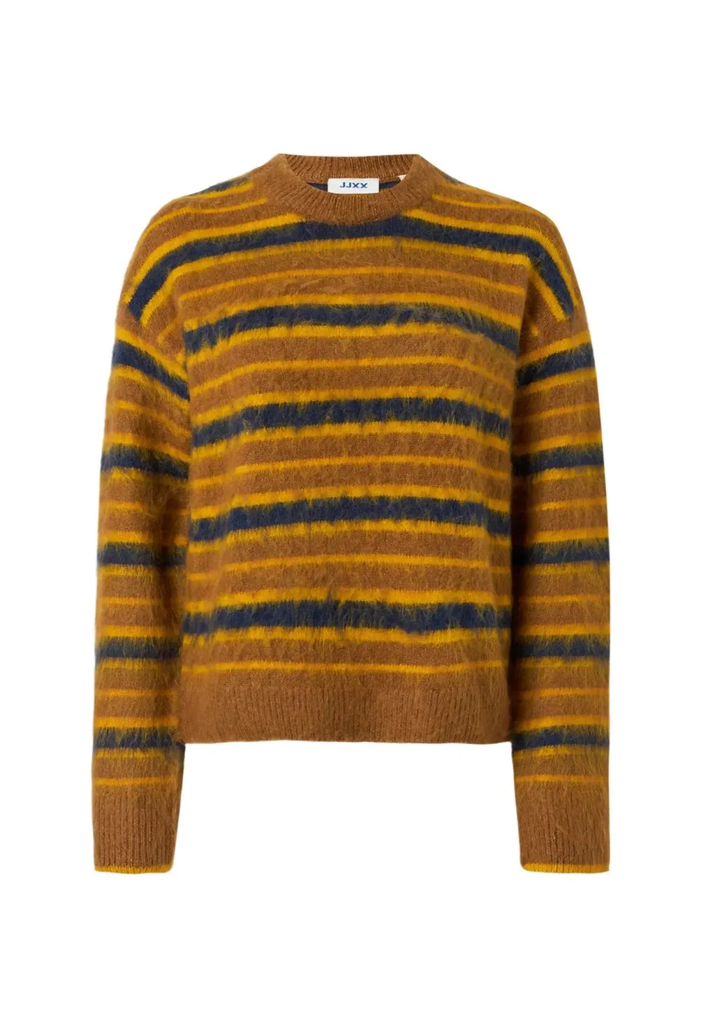 Striped Mohair Blend Sweater