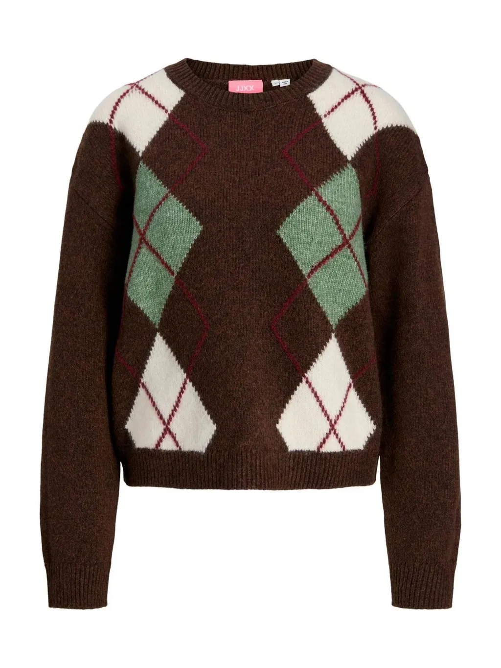 Argyle Knit Sweater