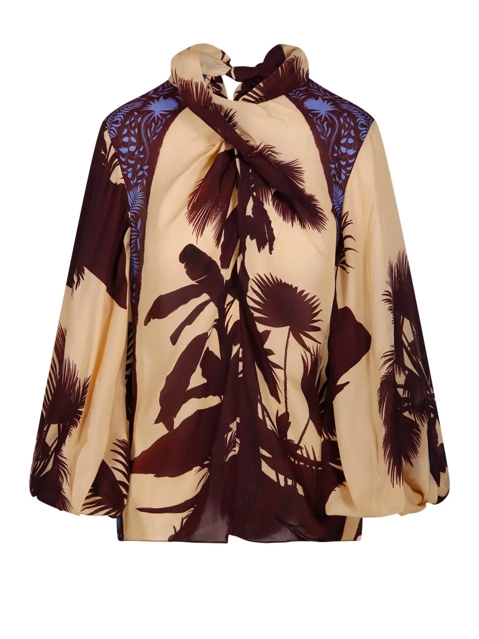Twisted Neck Blouse
