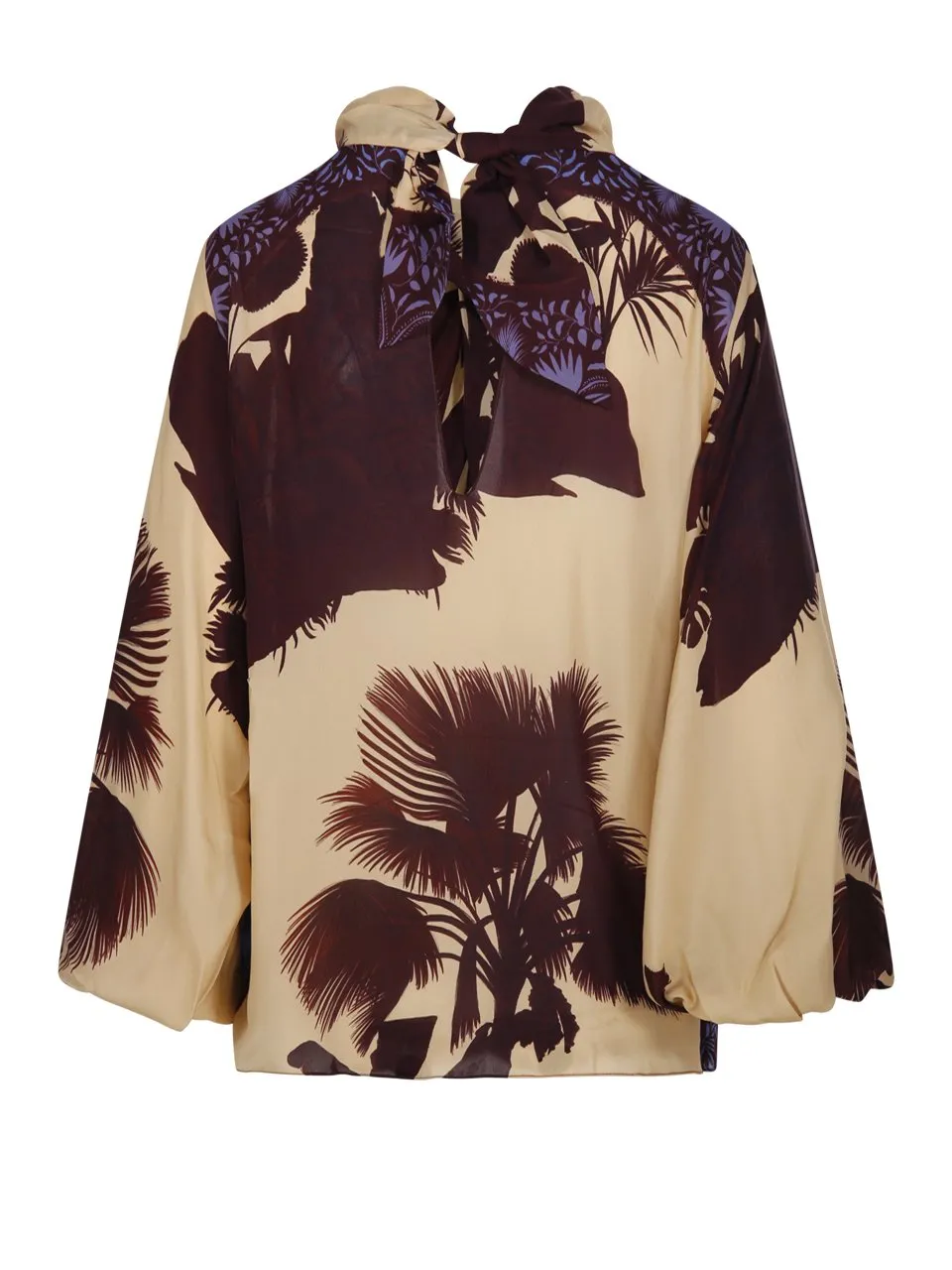 Twisted Neck Blouse