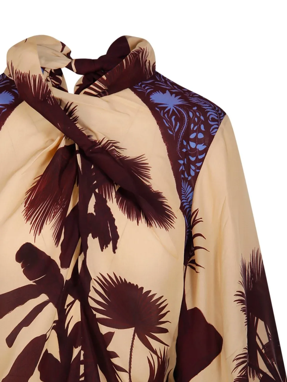 Twisted Neck Blouse