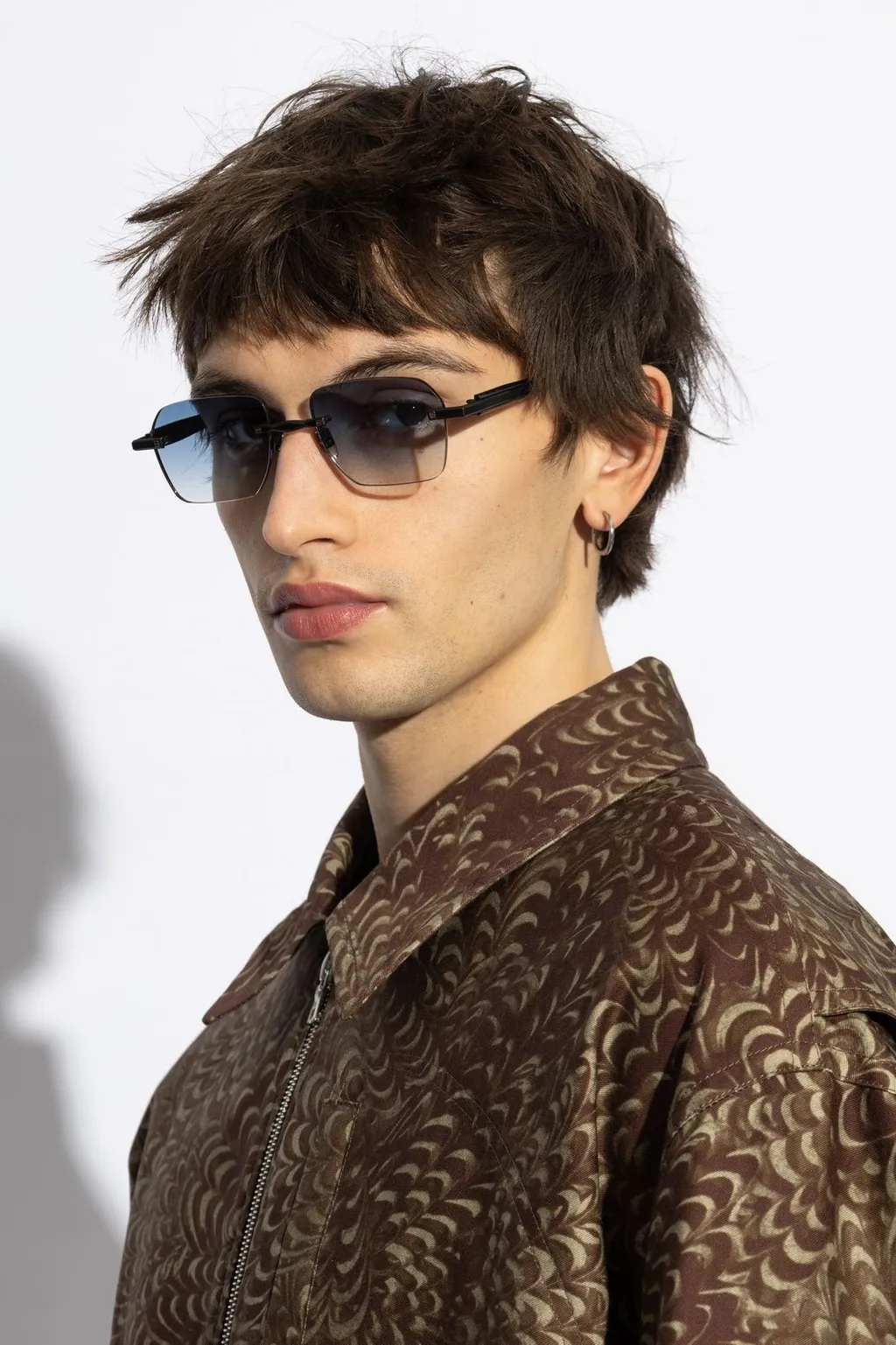 Rimless Square Sunglasses