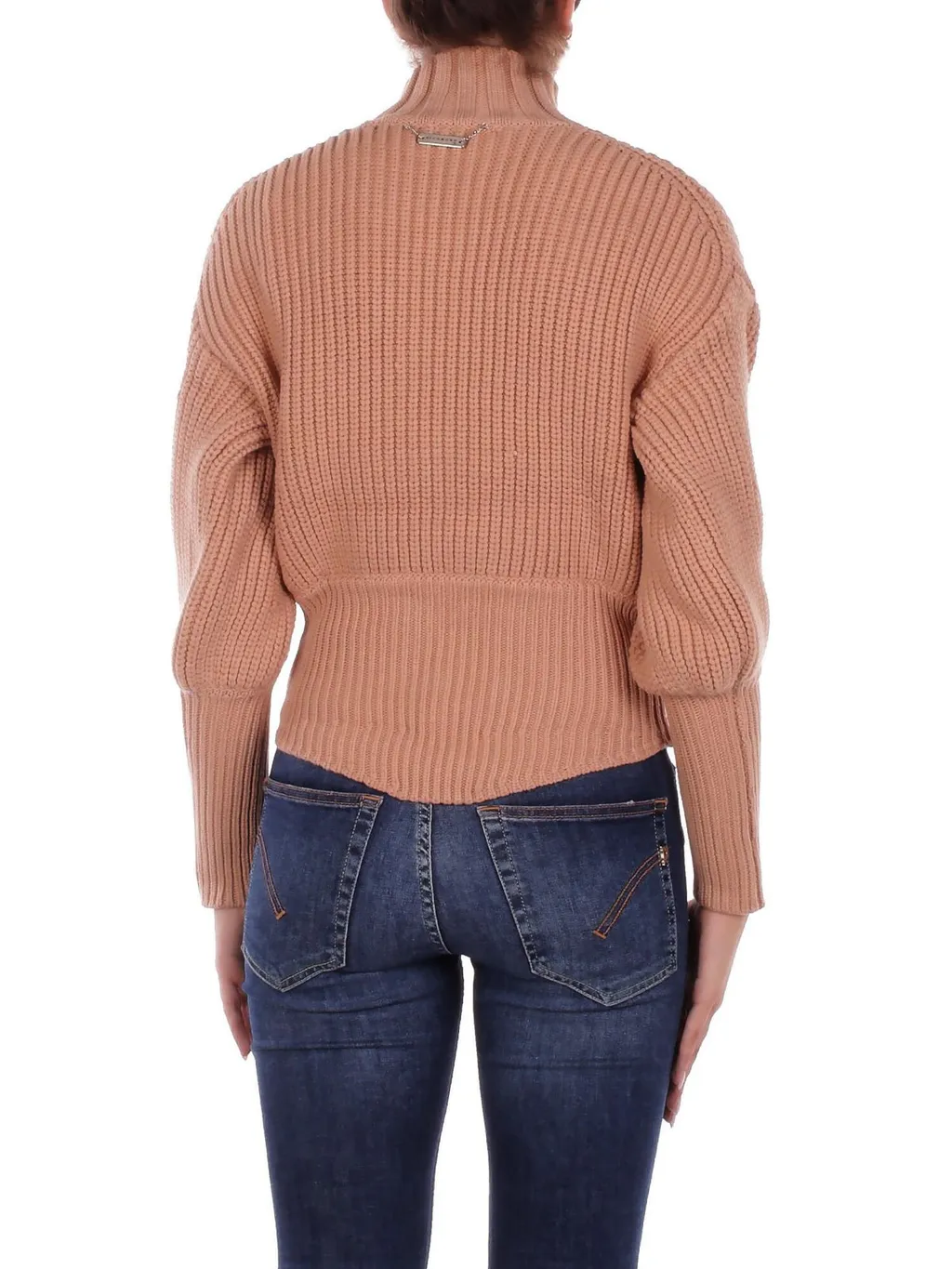 Ribbed Turtleneck Sweater