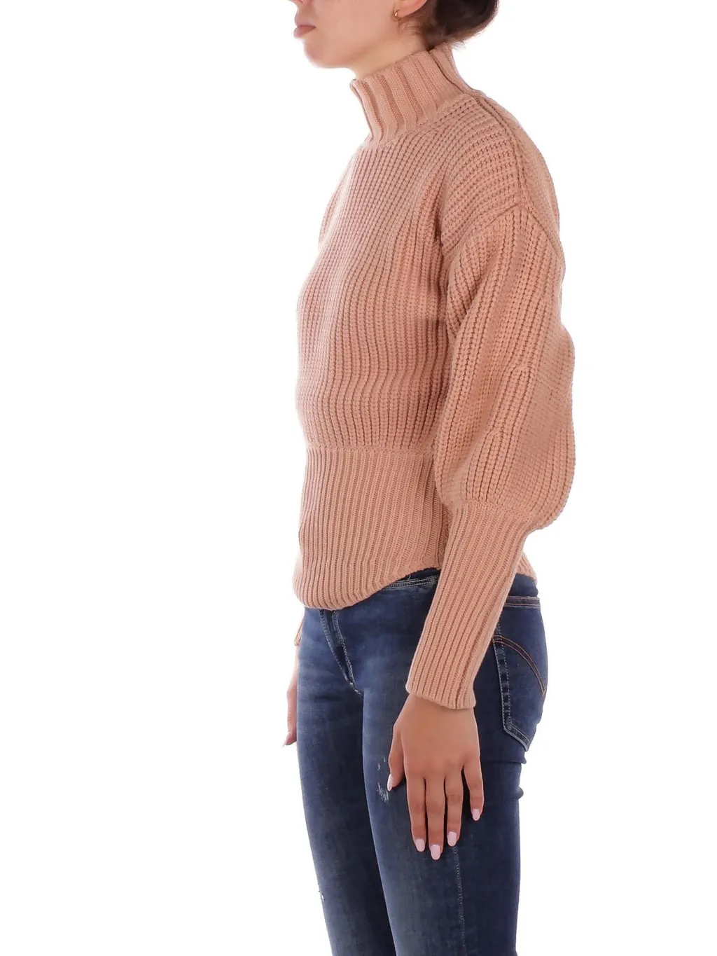Ribbed Turtleneck Sweater