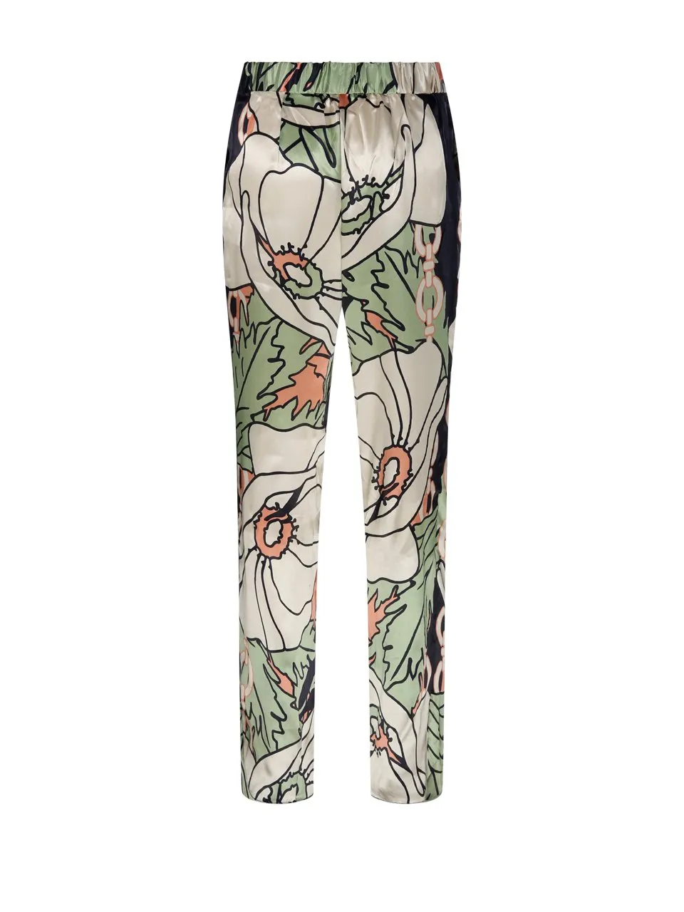 Floral Print Trousers