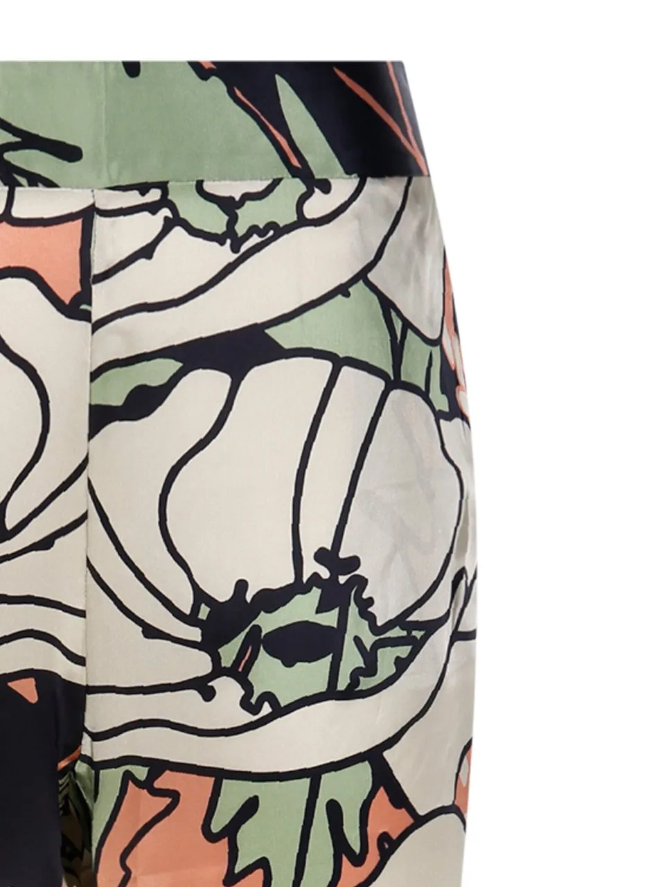 Floral Print Trousers