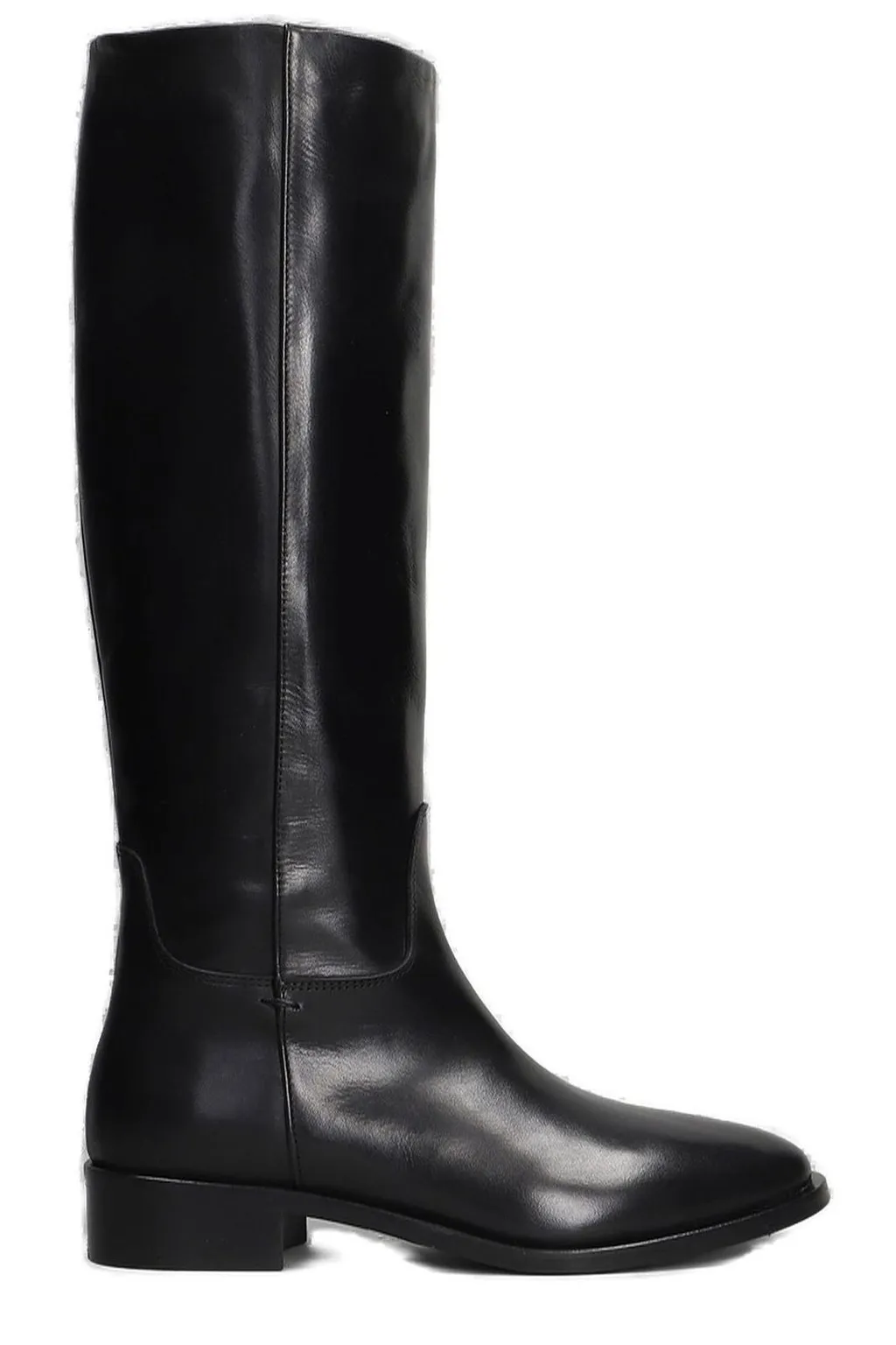Knee-High Leather Boots
