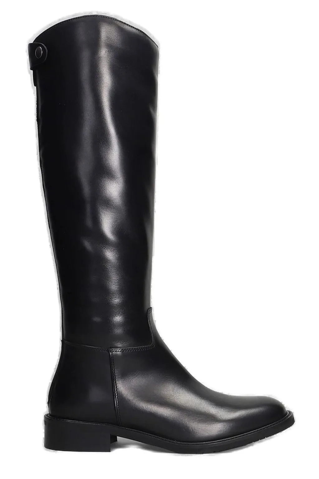 Knee-High Leather Boots