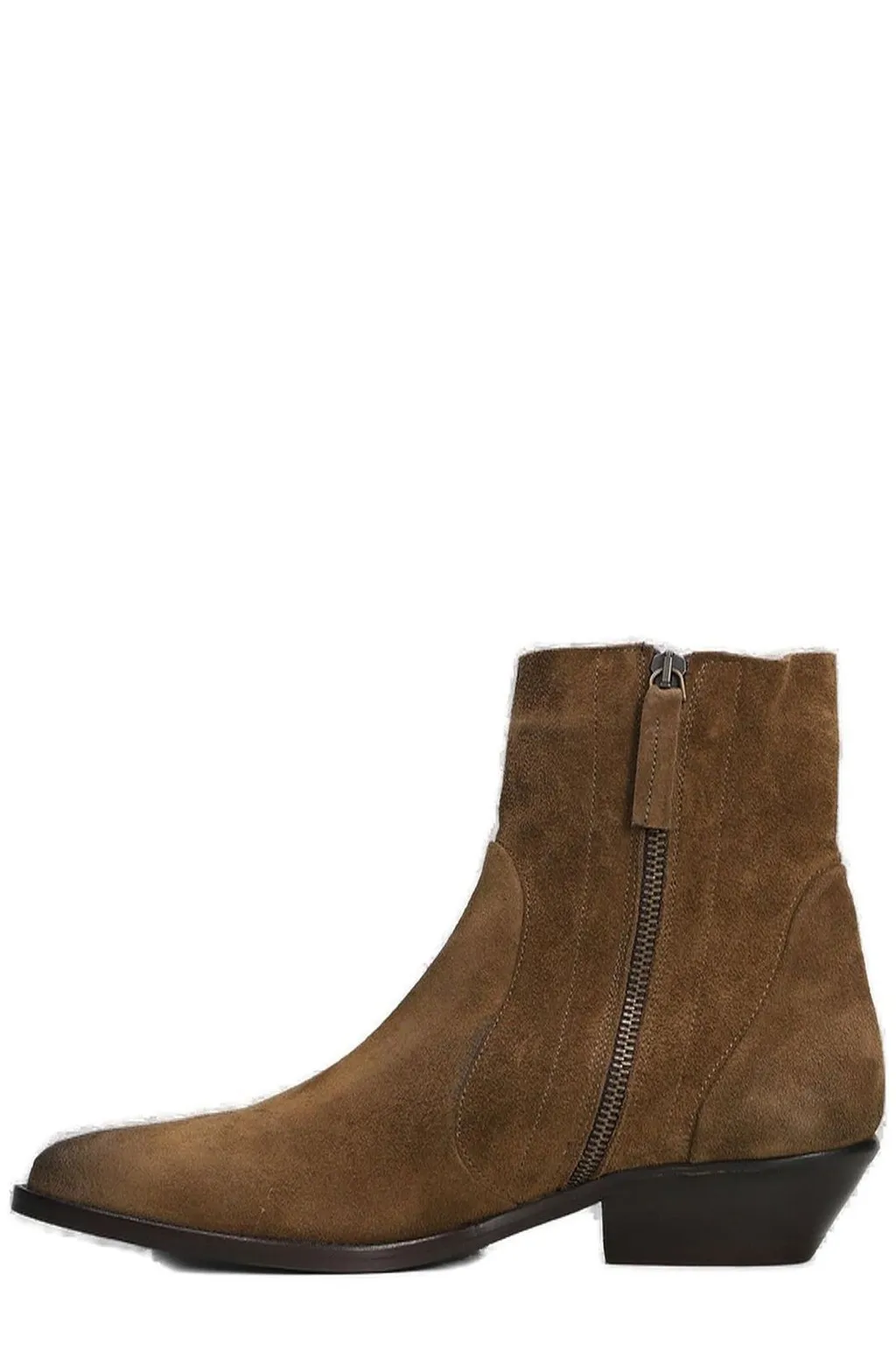 Zip Ankle Boots