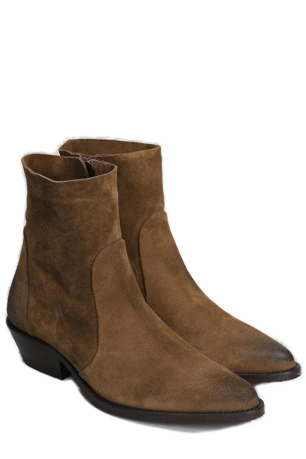Zip Ankle Boots