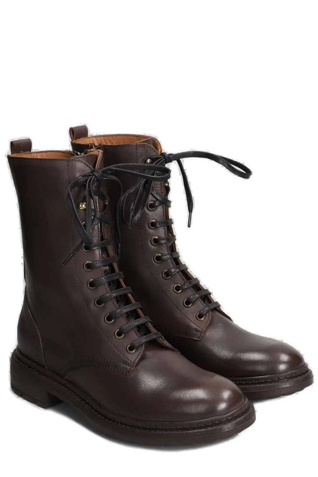 Lace-Up Boots
