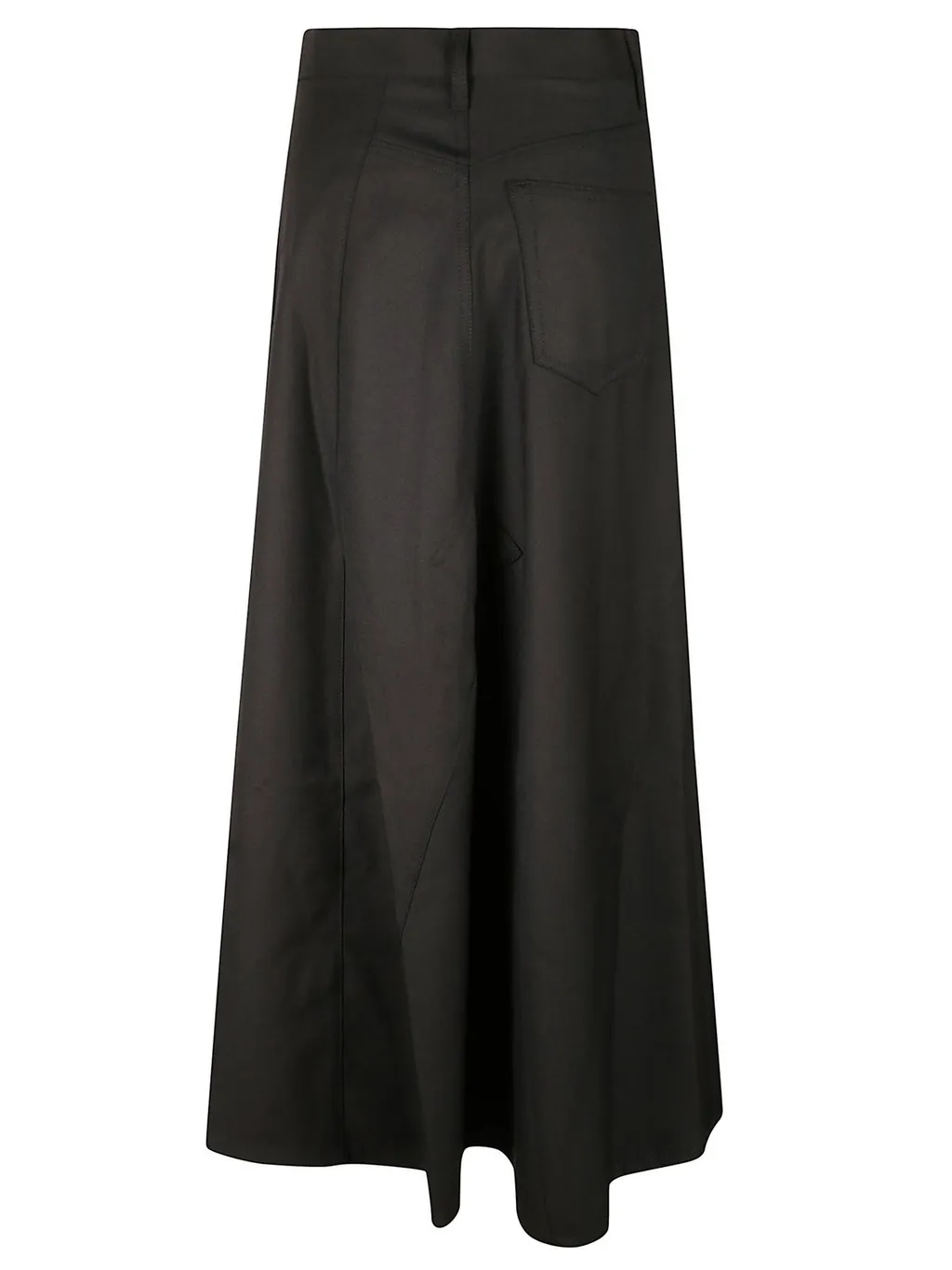 Asymmetric Wrap Skirt