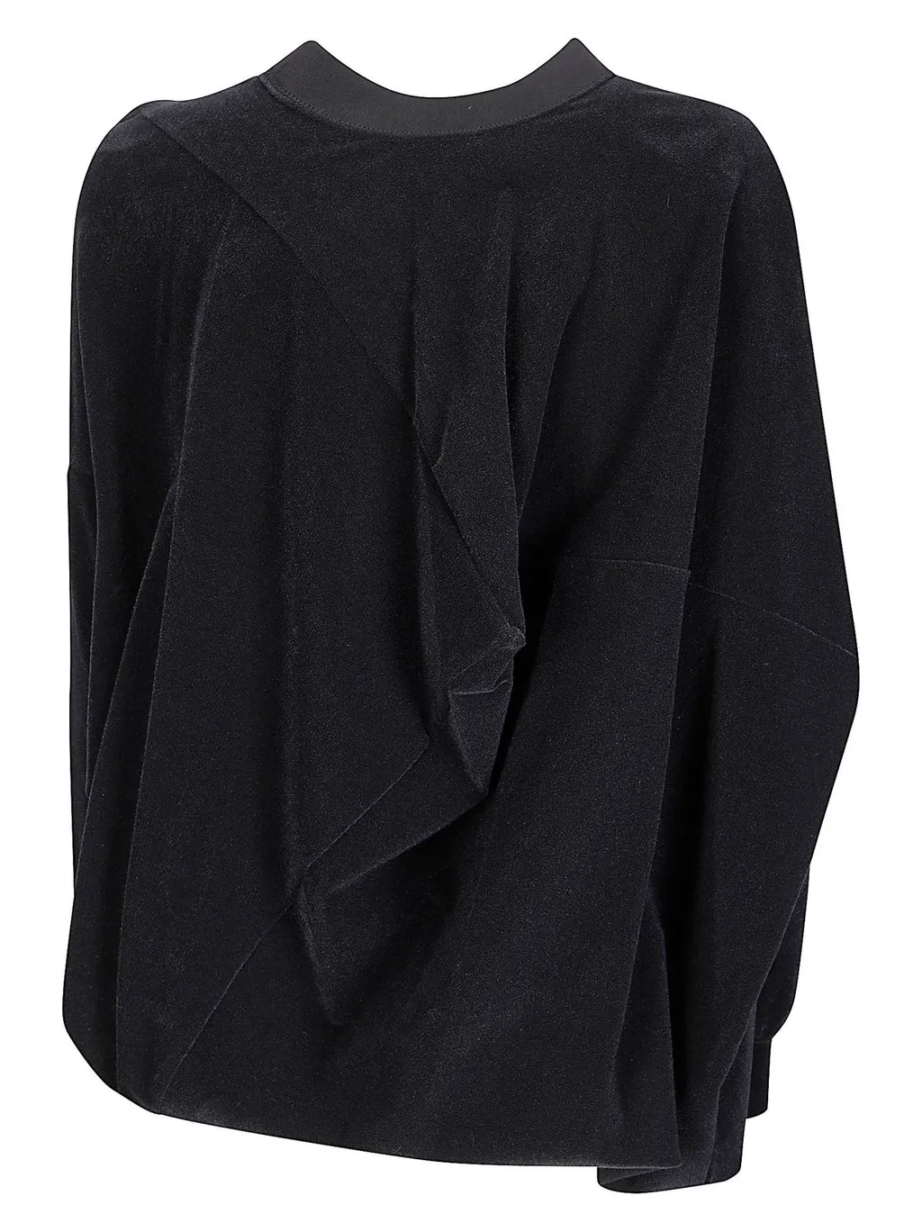 Asymmetric Velvet Top