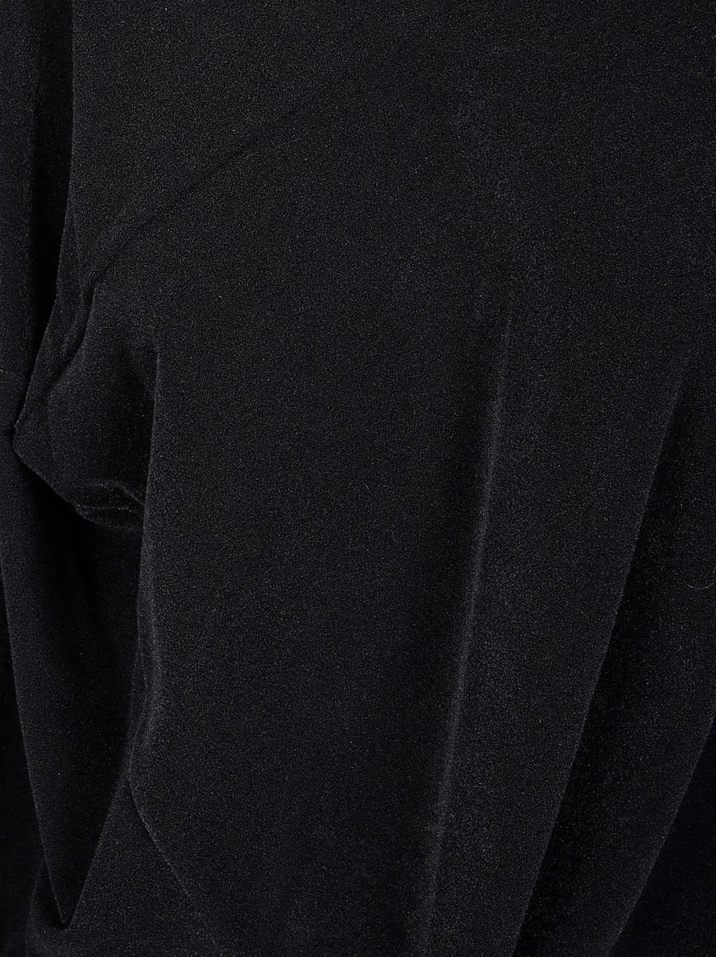 Asymmetric Velvet Top