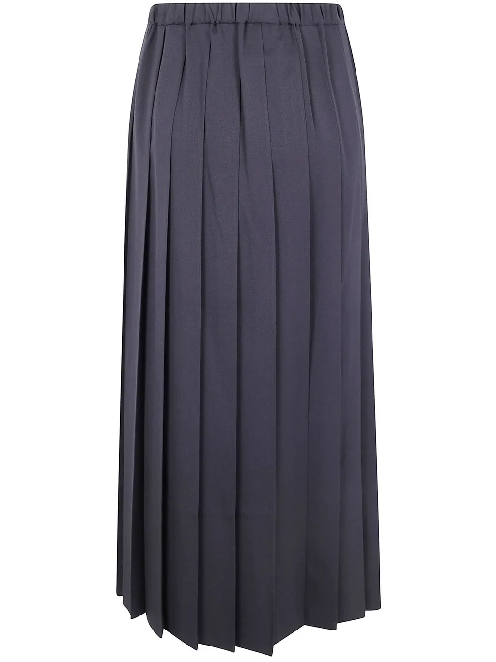 Pleated Maxi Skirt