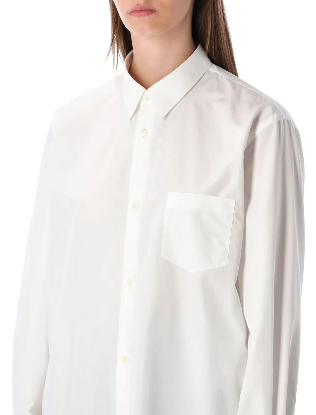 Oversized Cotton Poplin Shirt