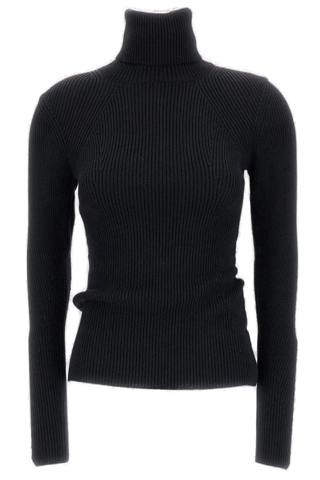 Ribbed Turtleneck Sweater