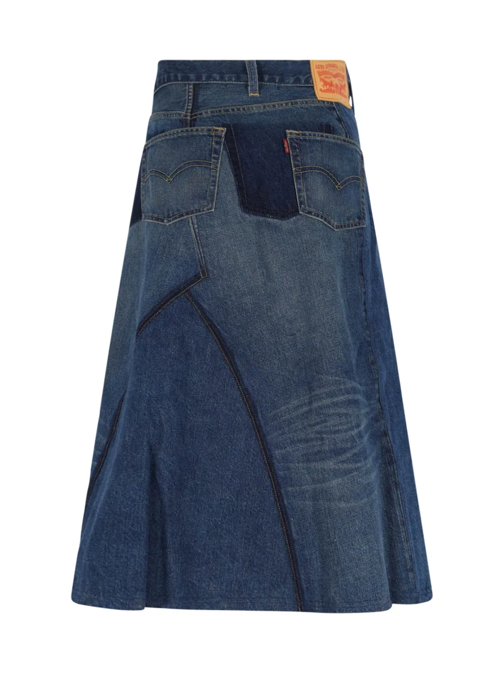 Denim Maxi Skirt