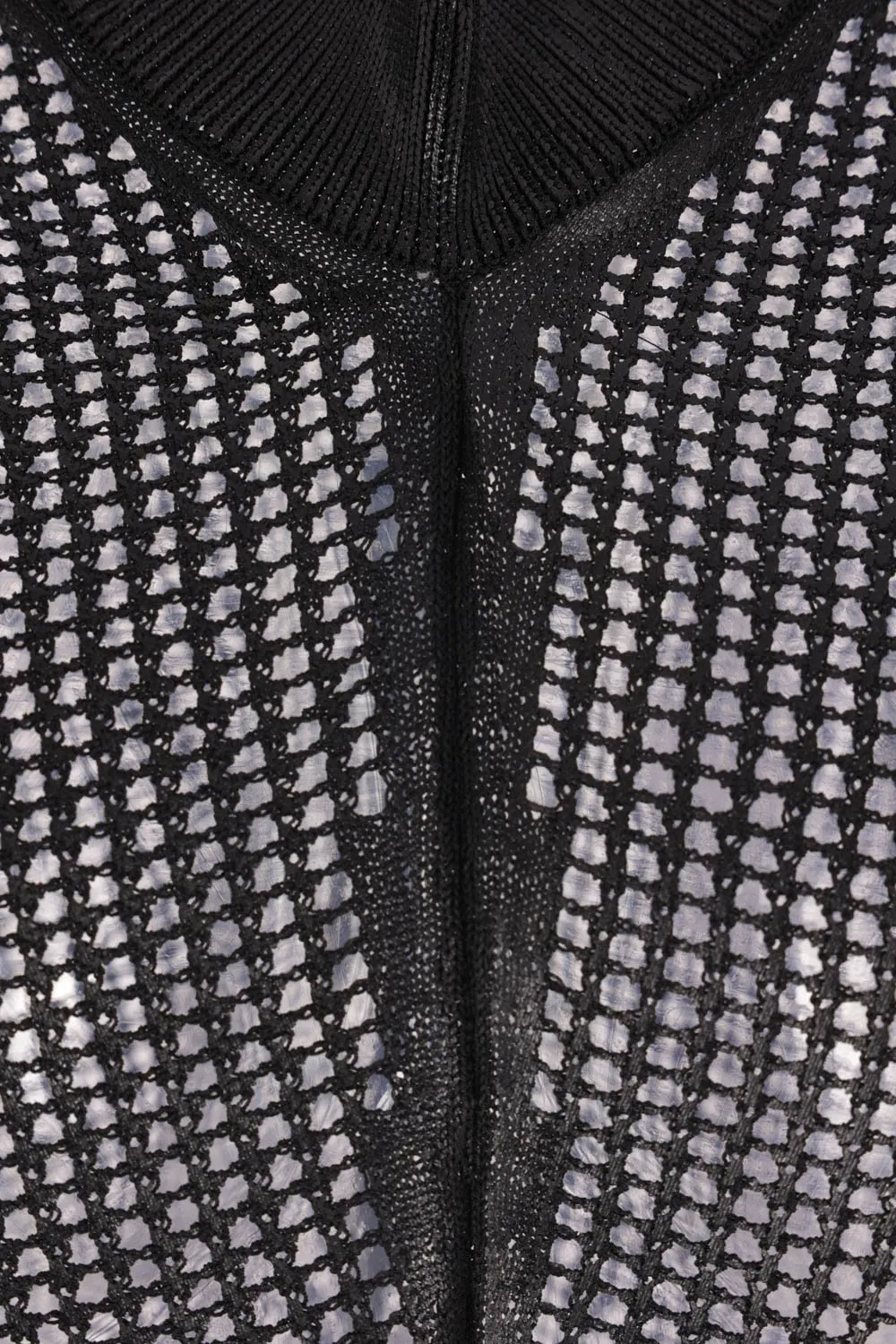 Sheer Sequin Kimono Jacket