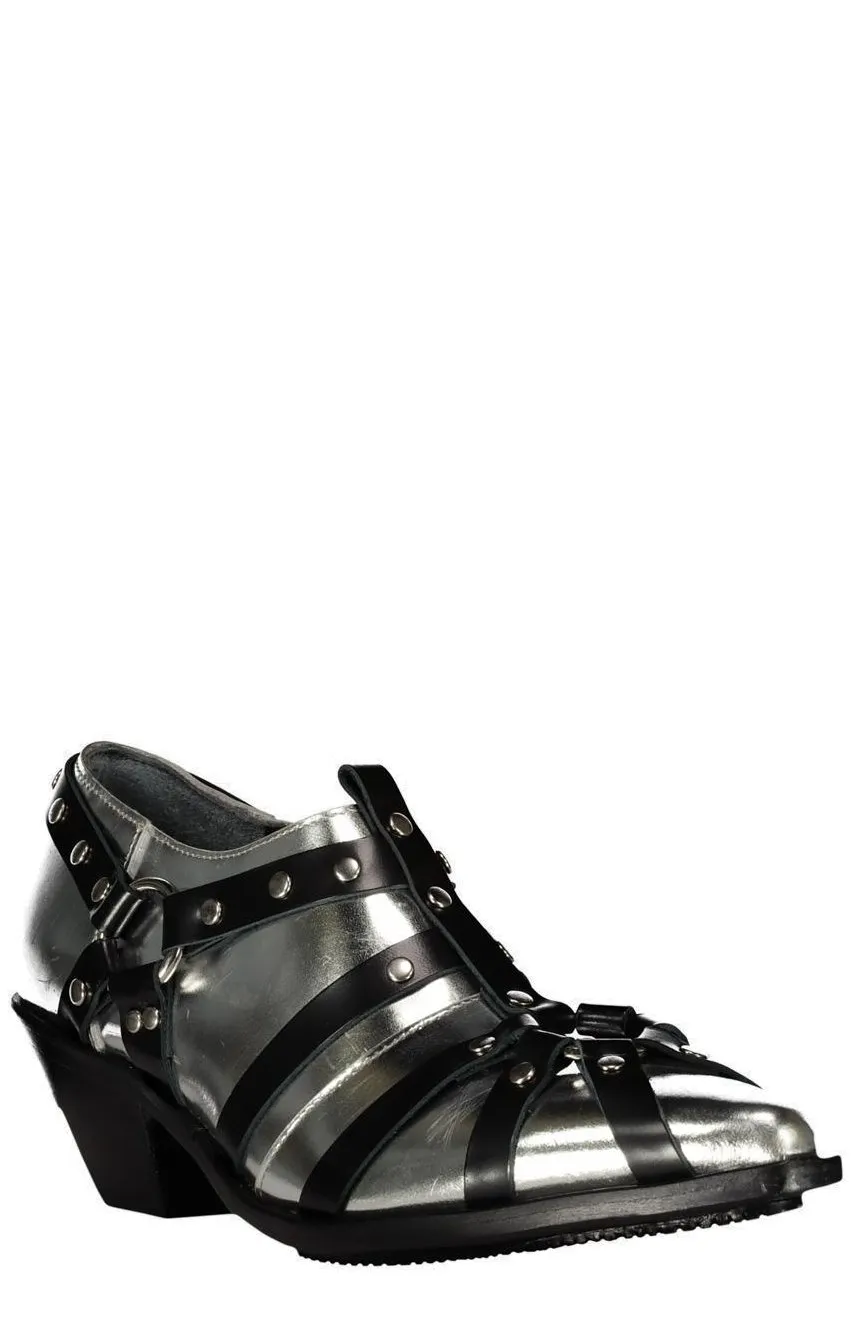 Heeled Harness Boots