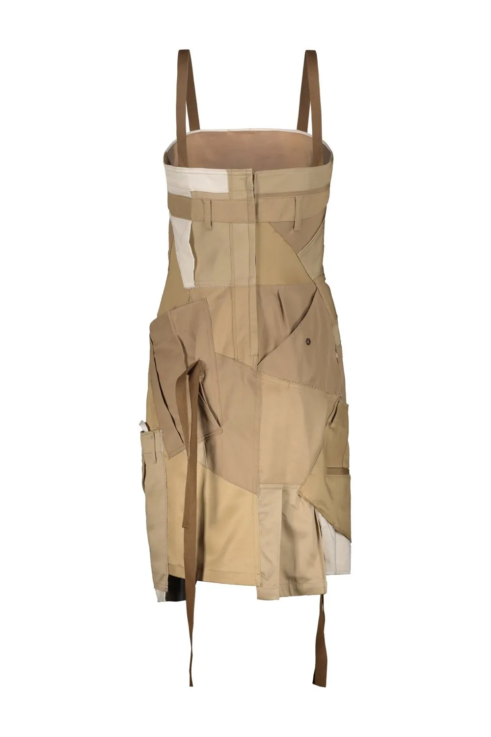 Patchwork Cargo Dress