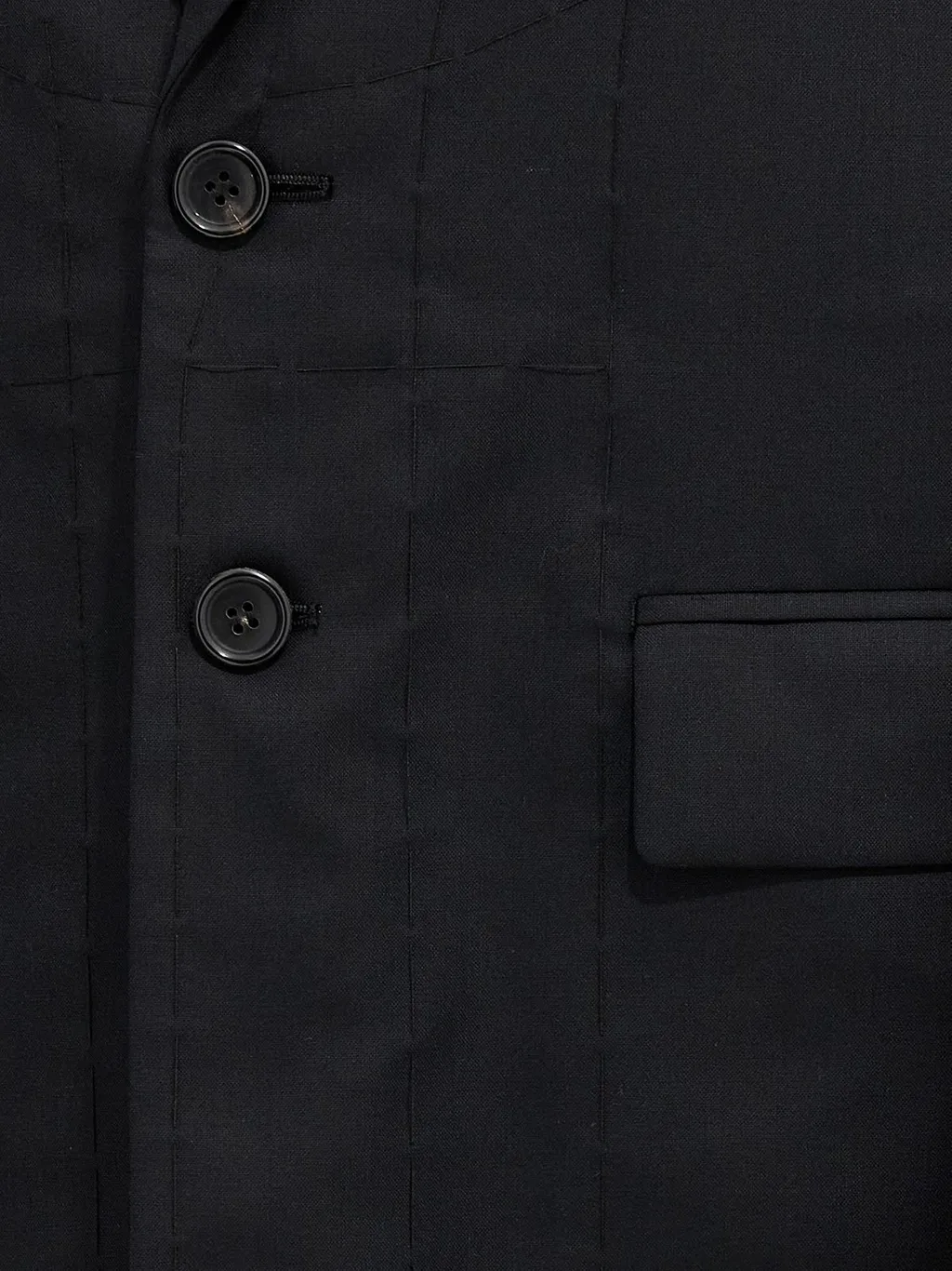 Blazer With Draped Sleeves