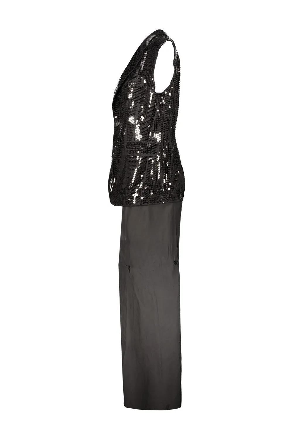 Sequin Vest Dress