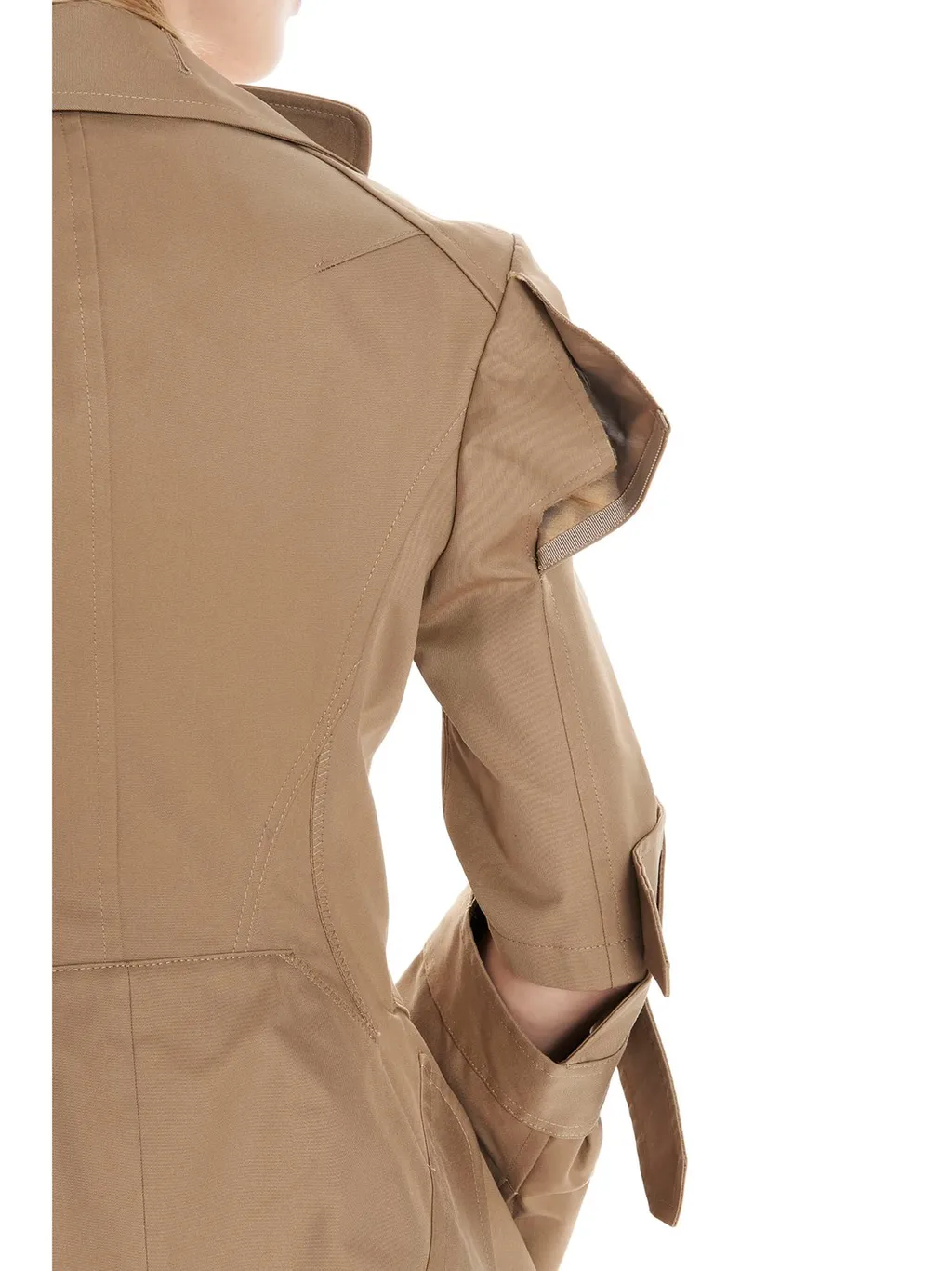 Asymmetric Trench Coat
