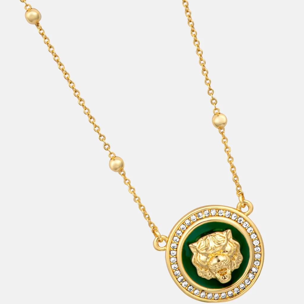 Tiger Head Pendant Necklace