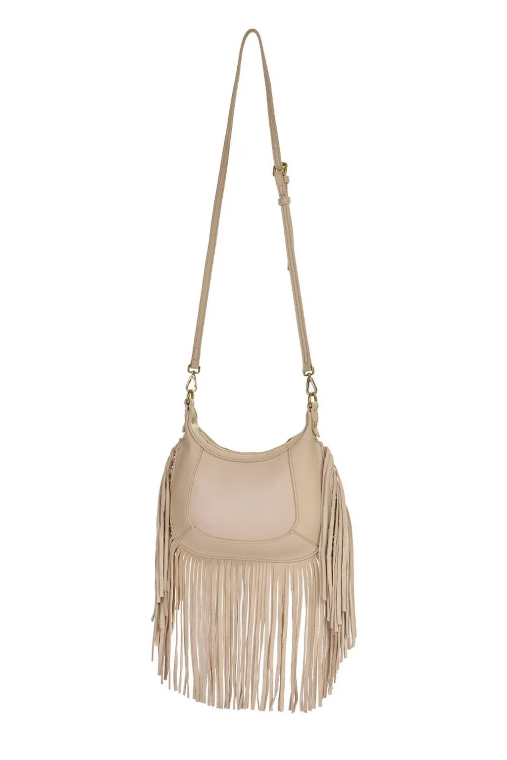 Crossbody Bag With Fringes