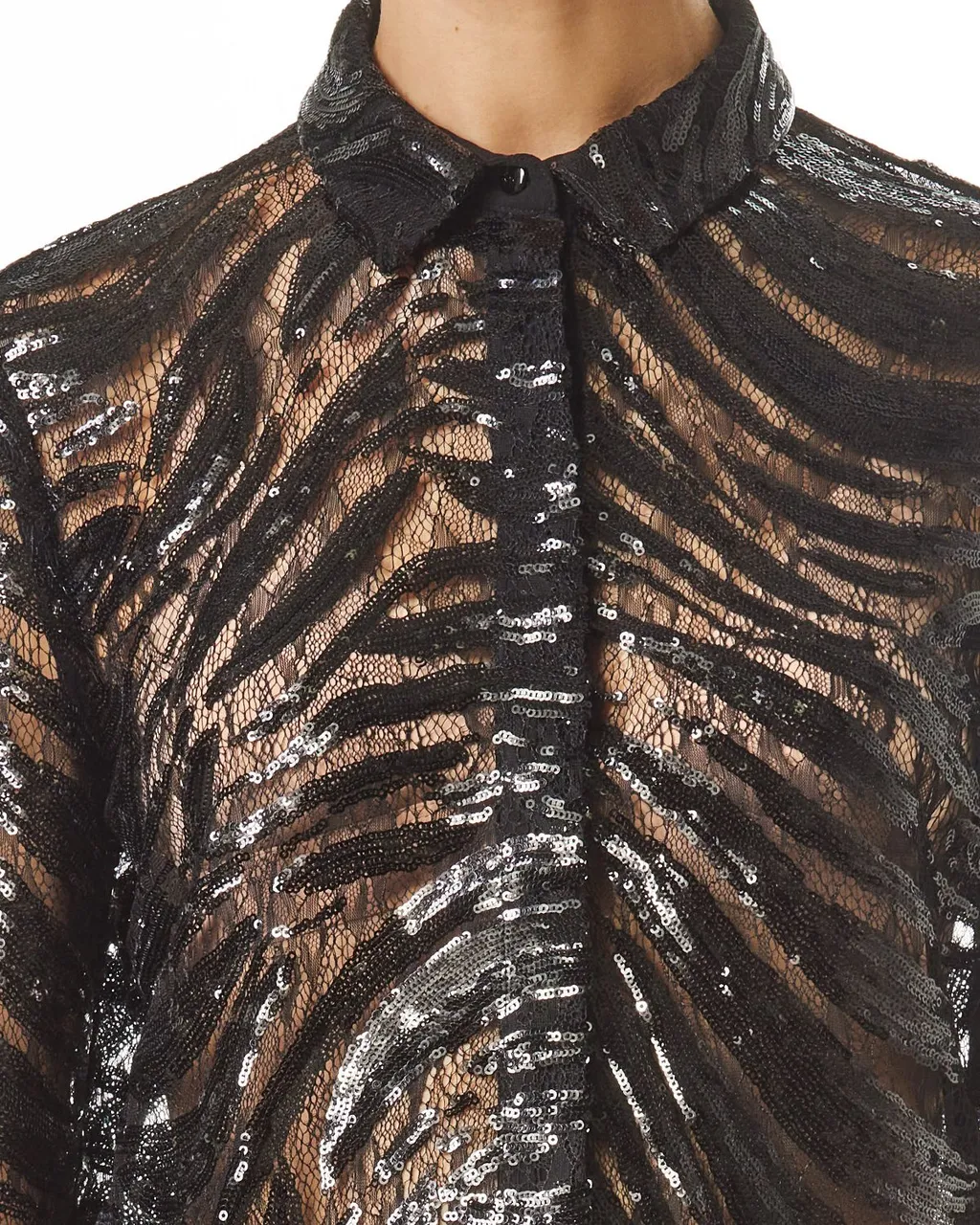 Long-Sleeved Shirt With Animalier Print