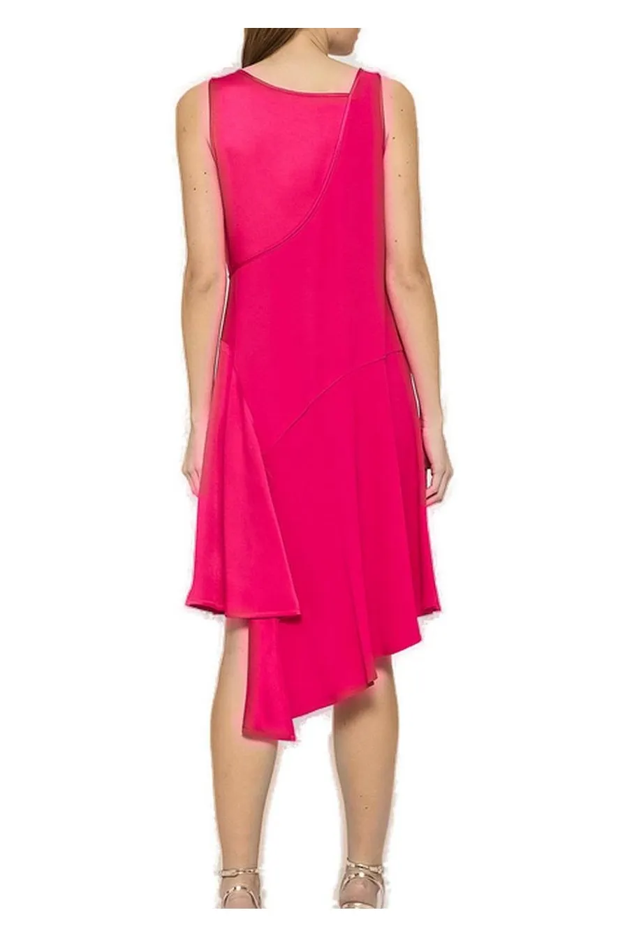 Asymmetric Midi Dress