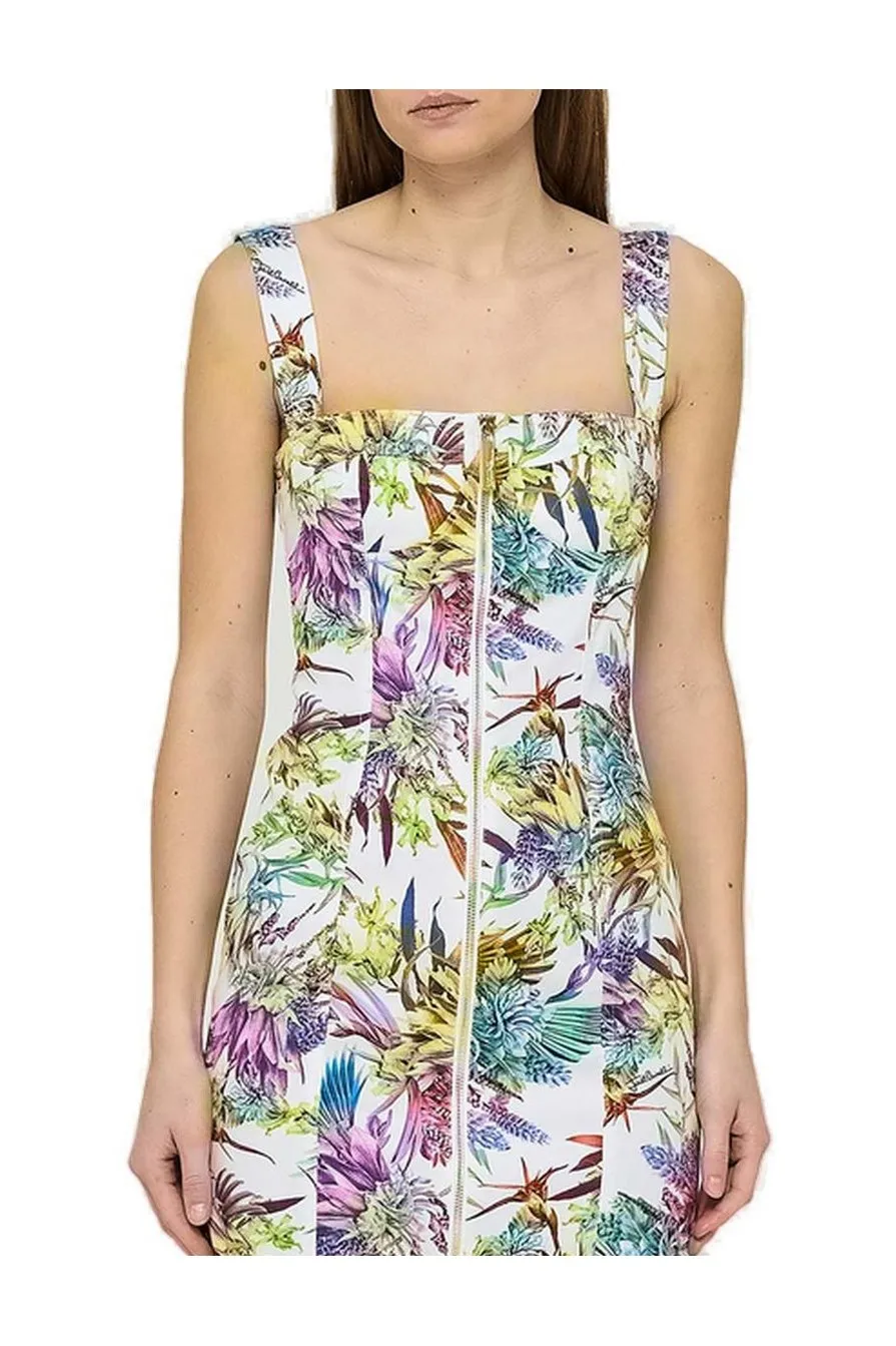 Floral Print Mini Dress