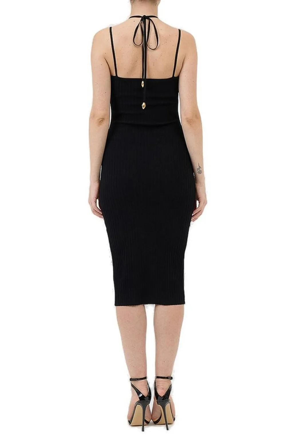 Ribbed Knit Midi Dress