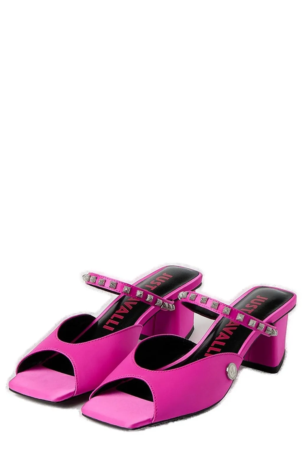 Mules With Studded Strap