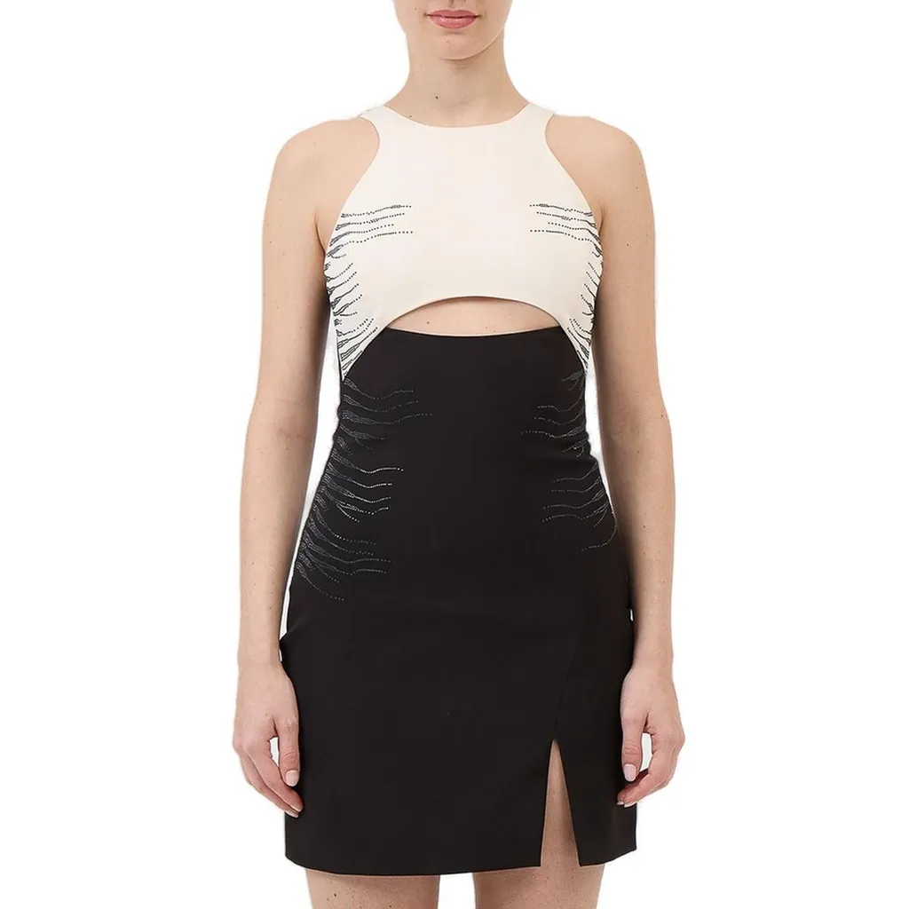 Cut-Out Mini Dress