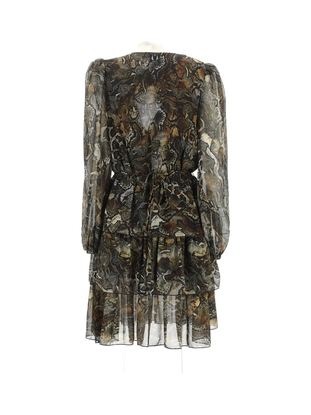 Ruffled Tiered Mini Dress