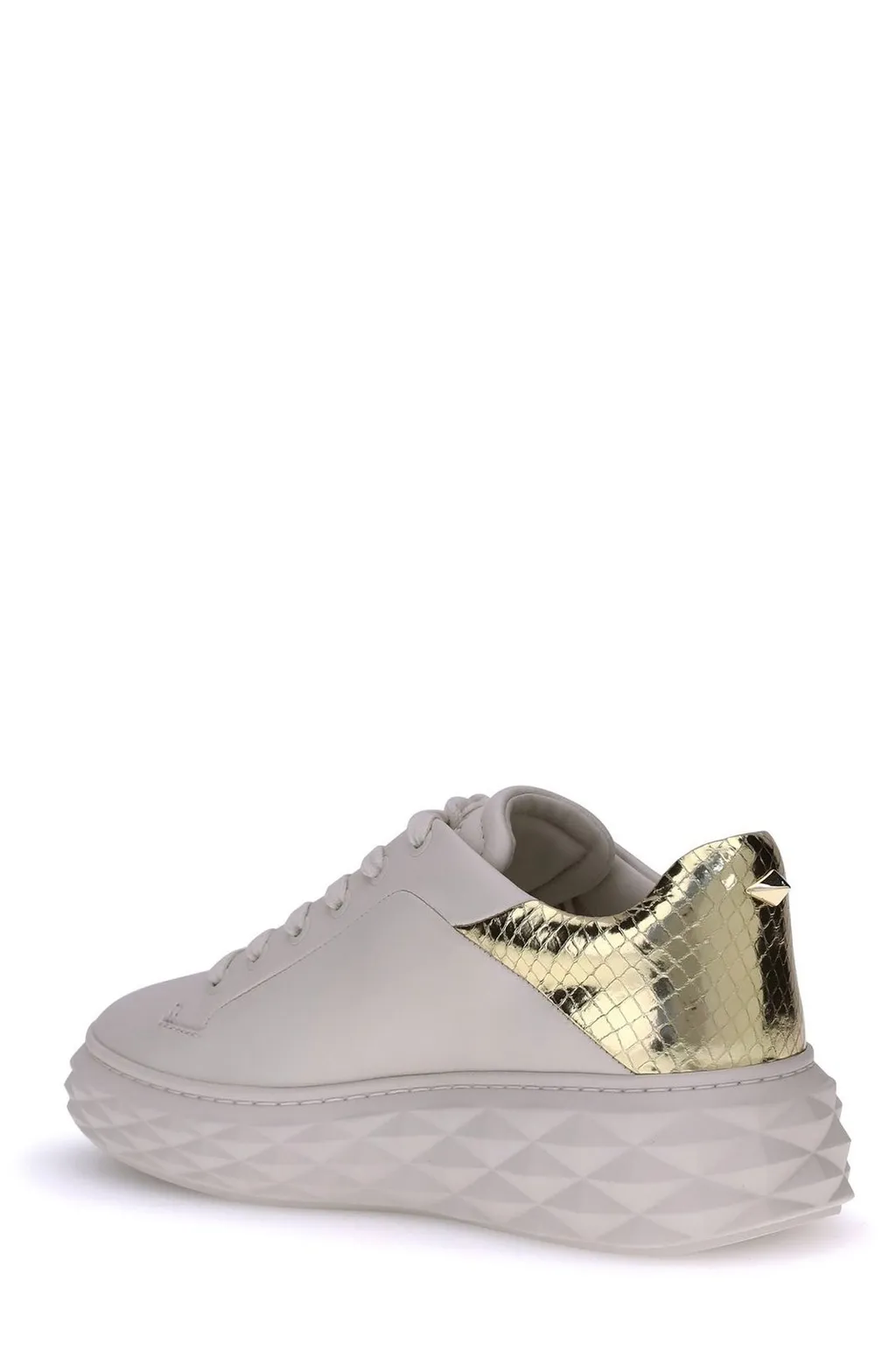 Sneakers With Pearl Embellishments