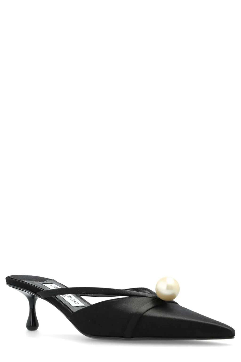 Mules With Pearl Detail